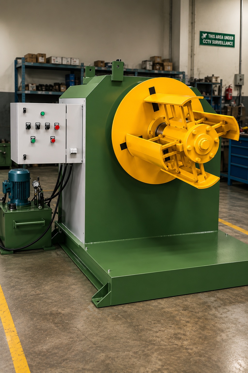 Decoiler 5 Ton 550 Hydraulic